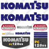 Image of Fits Komatsu PC128US-2EO Decal Kit Excavator