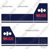 Image of Komatsu WA150-1 Decal Kit Wheel Loader- Aftermarket Kit - NOT GENUINE OEM