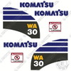 Image of Fits Komatsu WA30-6 Decal Kit Wheel Loader