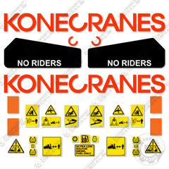 Konecranes SMV 16-900 C Decal Kit Forklift - Aftermarket Kit
