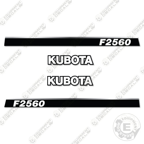 Kubota F2560 Decal Kit Tractor - Aftermarket Kit