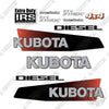 Image of Fits Kubota RTV X1110c Utility Vehicle Decal Kit