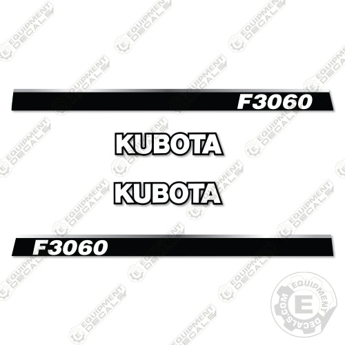 Kubota F3060 Decal Kit Tractor - Aftermarket Kit