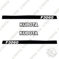 Kubota F3060 Decal Kit Tractor - Aftermarket Kit