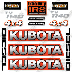 Fits Kubota TV1140 Decal Kit UTV