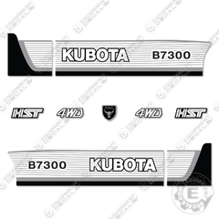 Fits Kubota B7300 Decal Kit Tractor