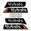 Image of Kubota F2690 Closed Cab  Decal Kit Lawn Mower - Aftermarket Kit