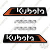 Image of Kubota F2690 Decal Kit Lawn Mower - Aftermarket Kit