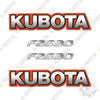 Image of Kubota F2690 Decal Kit Lawn Mower - Old Style - Aftermarket Kit