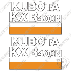 Fits Kubota KXB400N Decal Kit Hammer