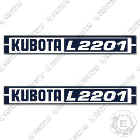 Fits Kubota L2201 Decal Kit Tractor