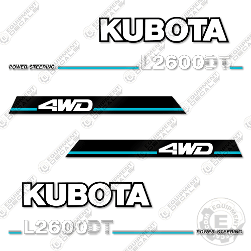 Fits Kubota L2600DT Decal Kit Tractor