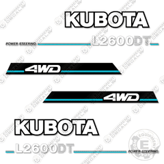 Fits Kubota L2600DT Decal Kit Tractor