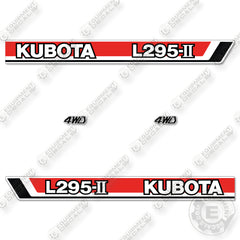 Fits Kubota L295-2 Decal Kit Tractor