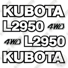 Fits Kubota L2950 Decal Kit Tractor
