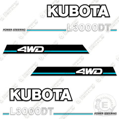 Fits Kubota L3000DT Decal Kit Tractor