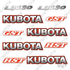 Fits Kubota L3130 Decal Kit Tractor