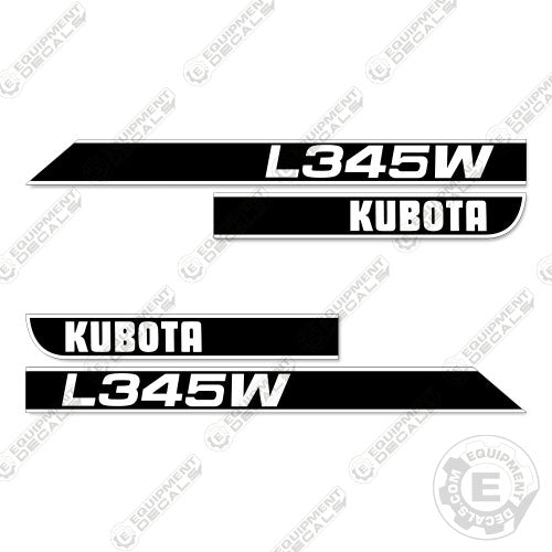 Fits Kubota L345W Decal Kit Tractor