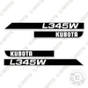 Image of Fits Kubota L345W Decal Kit Tractor