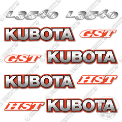 Fits Kubota L3540 Decal Kit Tractor