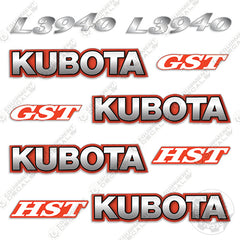 Fits Kubota L3940 Decal Kit Tractor