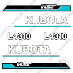 Fits Kubota L4310 HST Decal Kit Utility Tractor