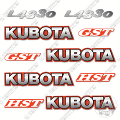 Fits Kubota L4330 Decal Kit Tractor
