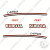 Image of Fits Kubota L4740 Decal Kit Tractor - Style 2