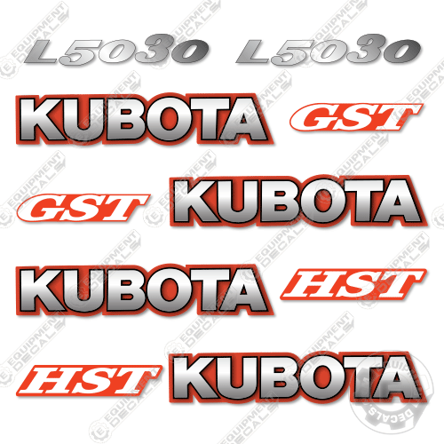 Fits Kubota L5030 Decal Kit Tractor