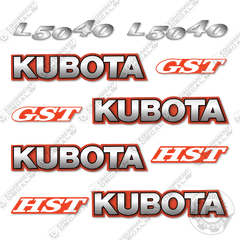 Fits Kubota L5040 Decal Kit Tractor