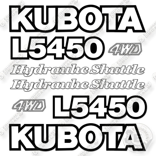 Kubota L5450 Decal Kit Compact Tractor- Aftermarket Kit