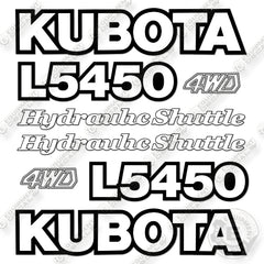Kubota L5450 Decal Kit Compact Tractor- Aftermarket Kit