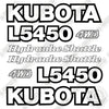 Image of Kubota L5450 Decal Kit Compact Tractor- Aftermarket Kit