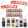 Image of Fits Kubota LA724 Decal Kit Tractor