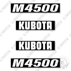 Fits Kubota M4500 Decal Kit Tractor