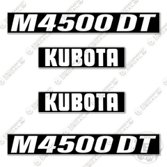Fits Kubota M4500DT Decal Kit Tractor