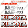 Image of Fits Kubota M5-111 Decal Kit Tractor