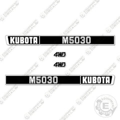 Fits Kubota M5030 Decal Kit Tractor
