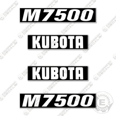 Fits Kubota M7500 Decal Kit Tractor