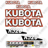 Image of Fits Kubota R520 Decal Kit Wheel Loader - New Style!