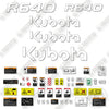 Image of Fits Kubota R640 New Style Decal Kit Wheel Loader