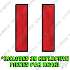 Fits Kubota Rear Reflective (For SVL Models)