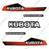 Image of Fits Kubota ZG127S Decal Kit Mower