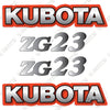 Image of Fits Kubota ZG23 Decal Kit Mower