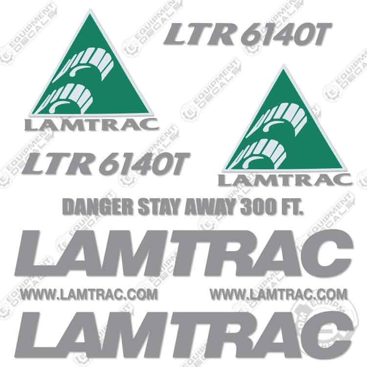 Fits Lamtrac LTR6140T Twin Decal Kit Mulcher