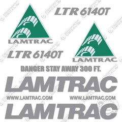 Fits Lamtrac LTR6140T Twin Decal Kit Mulcher