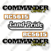 Image of Land Pride RC5615 Decal Kit Rotary Cutter -Aftermarket Kit