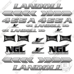 Fits Landoll 455A Decal kit Trailer
