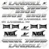 Image of Fits Landoll 930E Decal Kit Trailer (3M REFLECTIVE VINYL!)