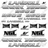 Image of Fits Landoll 950E Decal Kit Trailer (3M REFLECTIVE VINYL!)